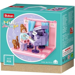 Set de construcție ''casa de vis'', 6 modele, de la 105 pînă la 116 elem. Thumbnail 10