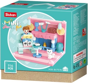Set de construcție ''casa de vis'', 6 modele, de la 105 pînă la 116 elem. Thumbnail 9