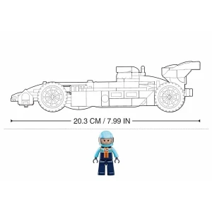 Set de construcție „mașină de curse 1:24”, 222 elem. Thumbnail 4