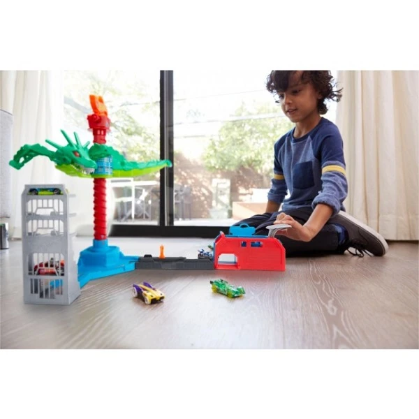 Hot wheels set de joacă „atacul dragonului” 6