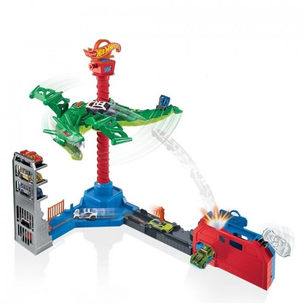 Hot wheels set de joacă „atacul dragonului” 8