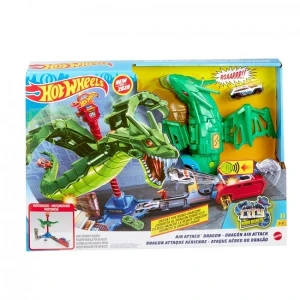Hot wheels set de joacă „atacul dragonului” Thumbnail 2