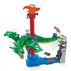 Hot wheels set de joacă „atacul dragonului” Thumbnail 9
