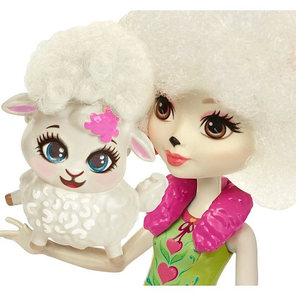 Papusa enchantimals lorna lamb &amp; flag 7