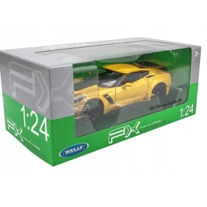 Коллекционный автомобиль chevrolet corevette 1:24 welly Thumbnail 11
