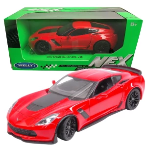 Коллекционный автомобиль CHEVROLET COREVETTE 1:24 Welly