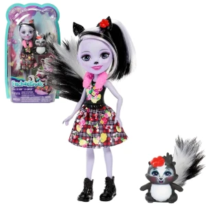 Papusa enchantimals „sage skunk”