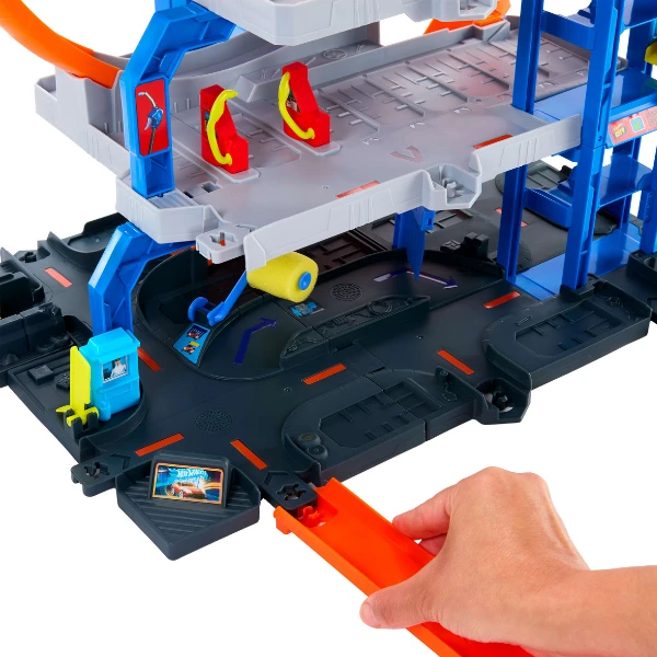 Set de joacă hot wheels „mega garaj cu buclă” 6