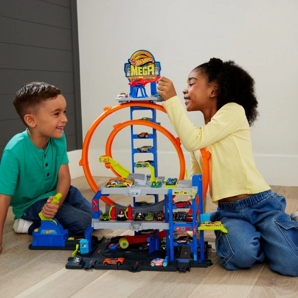 Set de joacă hot wheels „mega garaj cu buclă” 7
