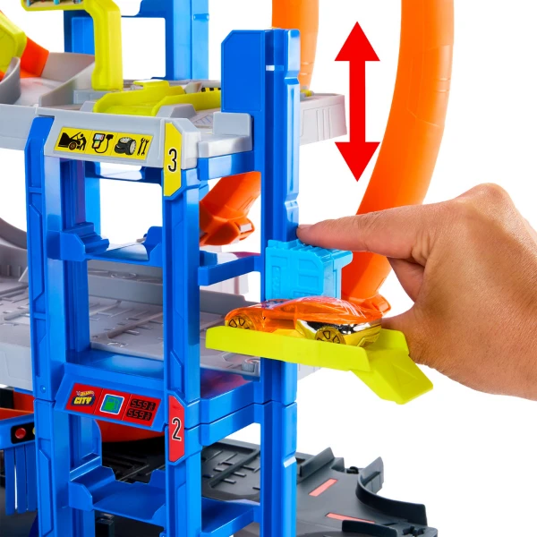 Set de joacă hot wheels „mega garaj cu buclă” 4