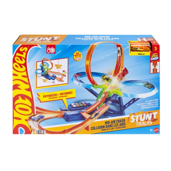 Игровой набор hot wheels "воздушное столкновение" 3