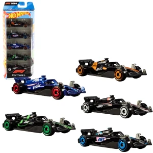 Hot wheels набор из 5-и машинок "formula 1"