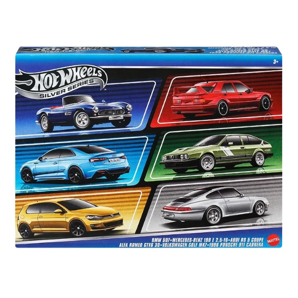 Set din 6 mașinuțe hot wheels "euro style", 1:64 3