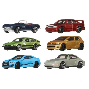 Set din 6 mașinuțe hot wheels "euro style", 1:64 Thumbnail 2