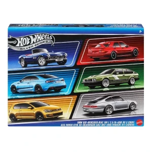 Set din 6 mașinuțe hot wheels "euro style", 1:64 Thumbnail 3
