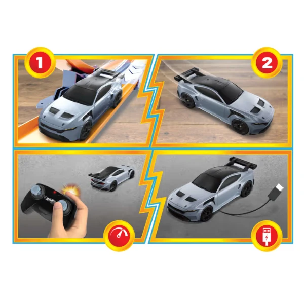 Hot wheels гоночный автомобиль 1:64 ford mustang gtd 7
