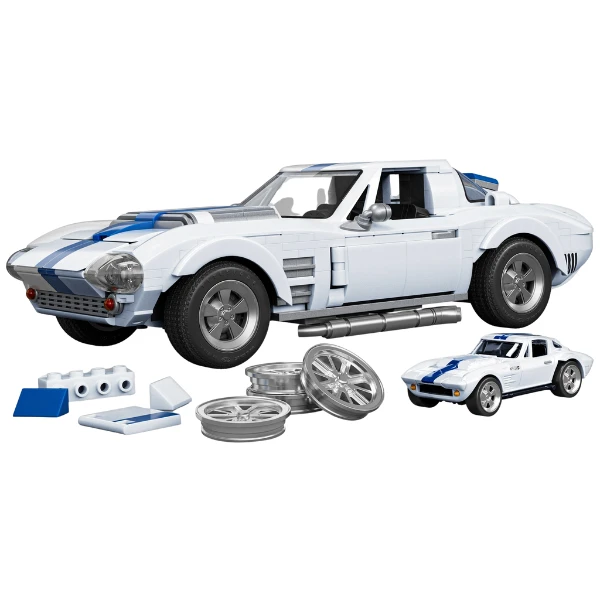 Set de construcție hot wheels – corvette grand sport, scara 1:16 2