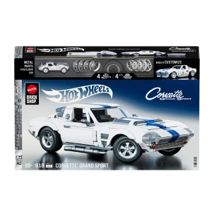 Set de construcție hot wheels – corvette grand sport, scara 1:16 Thumbnail 3