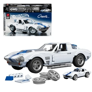 Конструктор hot wheels – corvette grand sport, масштаб 1:16