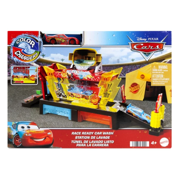 Игровой набор "автомойка" с молнией маккуином 3