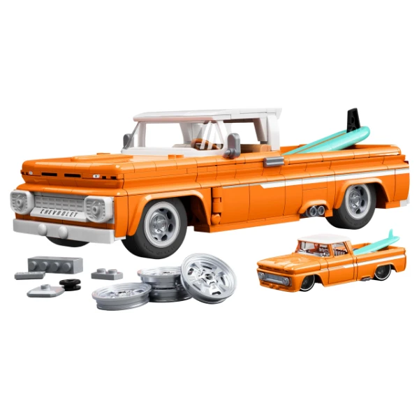 Конструктор hot wheels – pickup '62 chevy, масштаб 1:16 2