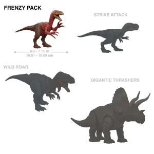Фигурка динозавра "jurassic world: frenzy pack", в асс. Thumbnail 7