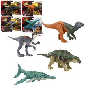 Figurină de dinozaur „Jurassic World: Frenzy Pack”, în as.