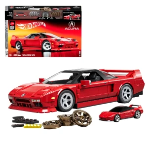 Конструктор hot wheels – '90 acura nsx, масштаб 1:16