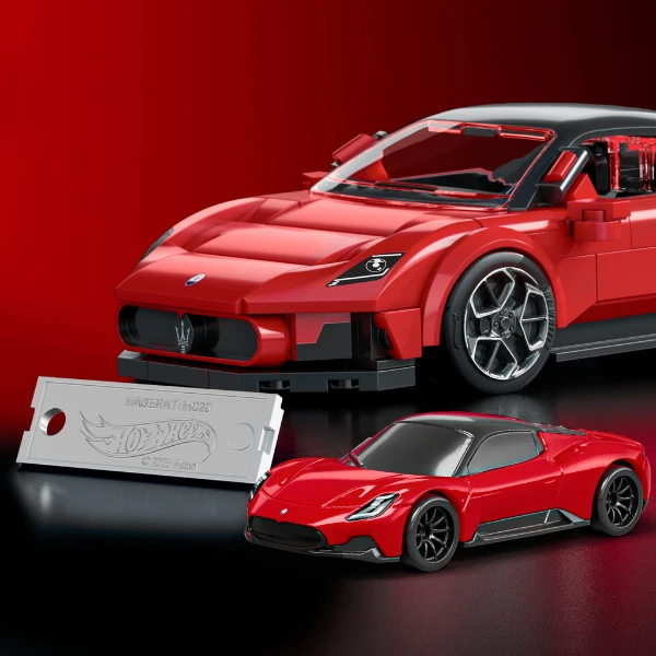 Конструктор hot wheels – maserati mc20, масштаб 1:32 5