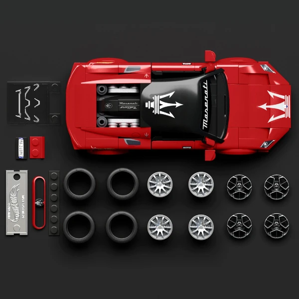 Конструктор hot wheels – maserati mc20, масштаб 1:32 6