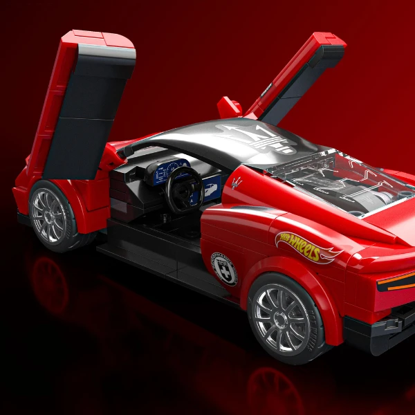 Конструктор hot wheels – maserati mc20, масштаб 1:32 4