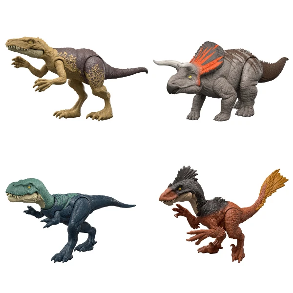 Figurină interactivă de dinozaur „jurassic world: strike attack”, în as. 2