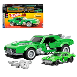 Set de construcție Hot Wheels – Custom &apos;68 Camaro, scara 1:32