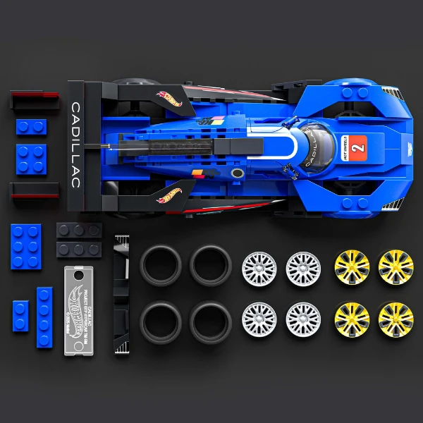 Конструктор hot wheels – cadillac project gtp, масштаб 1:32 7