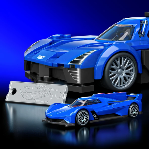Конструктор hot wheels – cadillac project gtp, масштаб 1:32 5