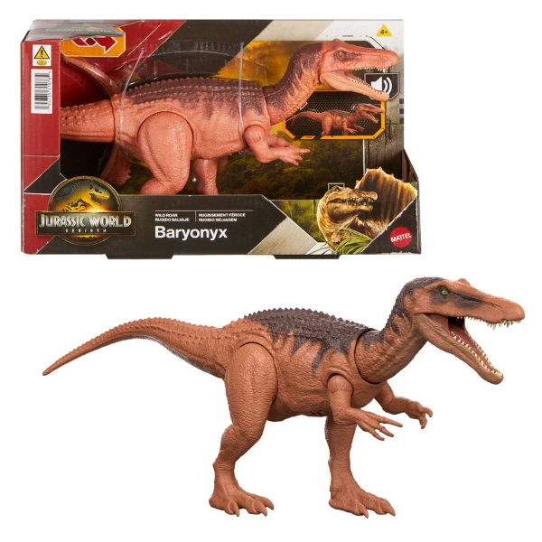 Интерактивная фигурка динозавра "jurassic world: wild roar", в асс. 4