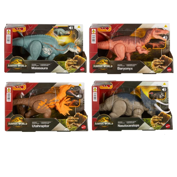 Интерактивная фигурка динозавра "jurassic world: wild roar", в асс. 3