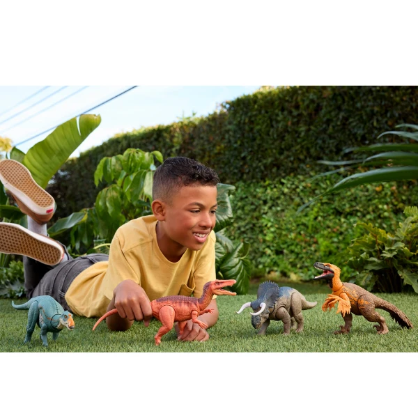 Интерактивная фигурка динозавра "jurassic world: wild roar", в асс. 9
