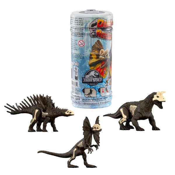 Фигурка динозавра "jurassic world: dino reveal", в асс. 6