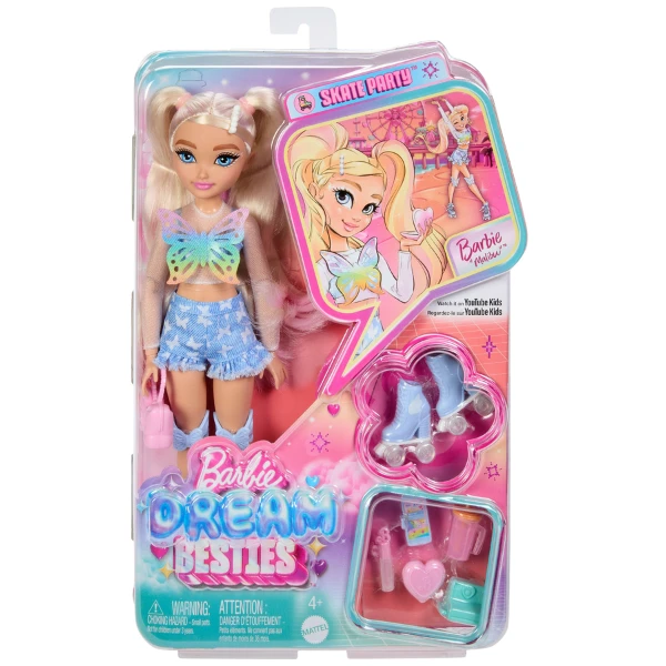 Păpușa barbie dream besties "malibu" cu accesorii 3