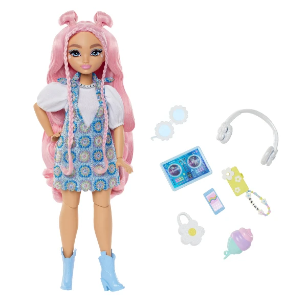 Păpușa barbie dream besties "daisy jean" cu accesorii 4