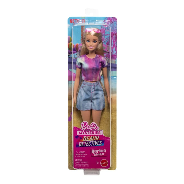 Păpușa barbie "malibu detectiv de plajă" 3