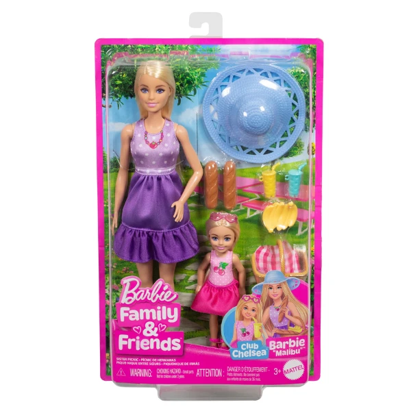 Кукла barbie "малибу и челси", с аксессуарами 3