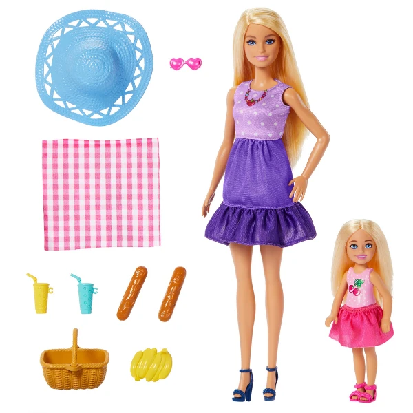 Кукла barbie "малибу и челси", с аксессуарами 5