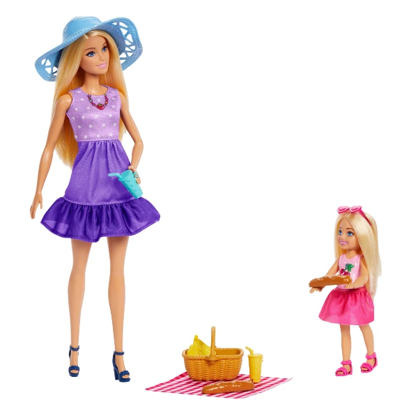 Кукла barbie "малибу и челси", с аксессуарами 2