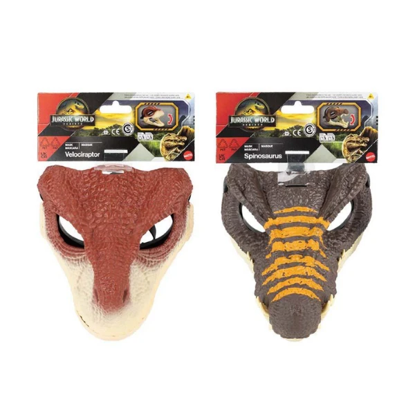 Маска динозавра "jurrasic world", в асс. 3