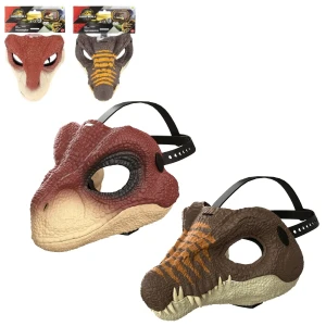 Mască de dinozaur "jurrasic world", în as.