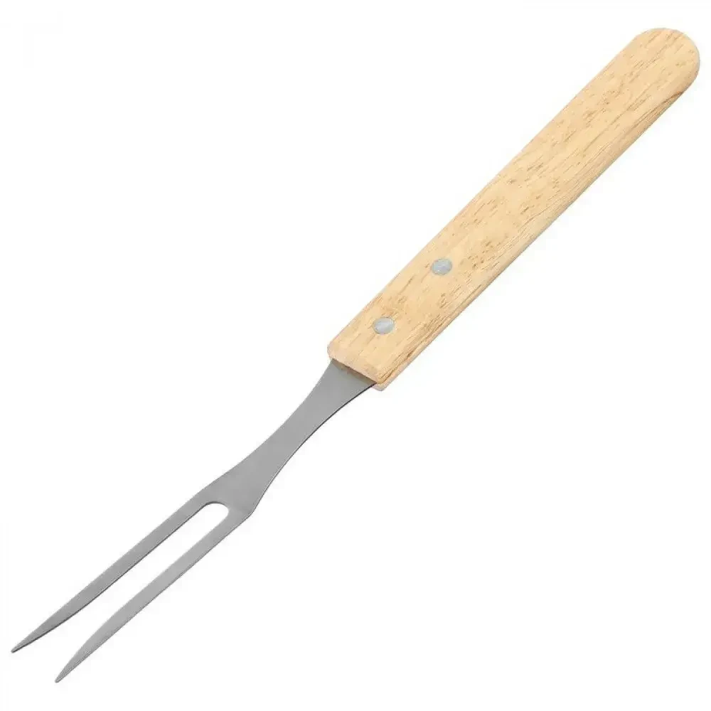 Set de utensile pentru grătar cu mânere din lemn (at1217) 3