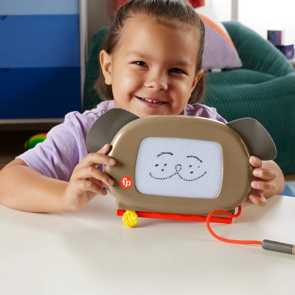 Tablă magnetică de desen "animăluțe", în as. 12