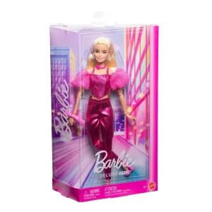 Păpușa barbie "fashionistă în costum roz lucios" Thumbnail 3